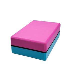 Bloques de Yoga de EVA de Alta Densidad de Dos Colores, Duraderos y Resistentes al Estrés, 200g, para Pilates, Ejercicio, Entrenamiento Físico, Uso Doméstico - Product Image 2