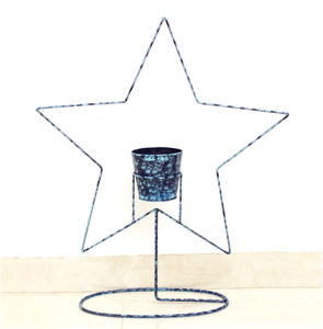 Soporte para Macetas con Forma de Calabaza de Metal, Macetero Decorativo para Interiores y Exteriores, Decoración del Hogar y Jardín - Product Image 4