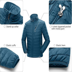 Ventes en gros de manteaux pour hommes de créateurs de mode, doudounes personnalisées en duvet d'oie pour hommes - Product Image 6