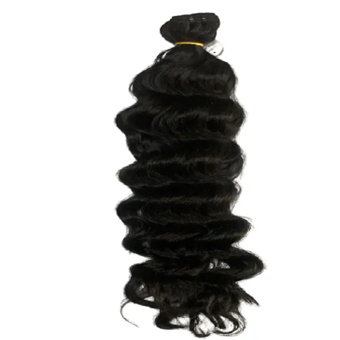 Extensions de cheveux au crochet en vague d'eau océanique cheveux humains cheveux cambodgiens pour créer des tresses plus longues et plus épaisses Double Drawn