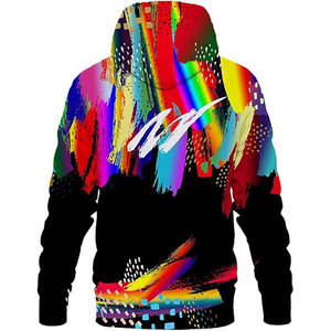 Sudadera con Capucha Sublimada con Diseño Gráfico Personalizado para Hombre y Mujer, Sudadera de Primera Calidad 100% Poliéster - Product Image 6