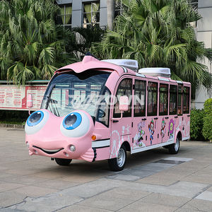 Autobús turístico de dibujos animados eléctrico de 14 asientos a precio de fábrica para hotel y campo de golf Buggy Sightseeing Tourist Car - Product Image 3