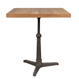 Mesa de Comedor Redonda de Diseño Clásico con Tapa de Mármol Blanco y Base de Pedestal de Hierro, Diseño Four Hand Lucy, a Buen Precio - Product Image 3