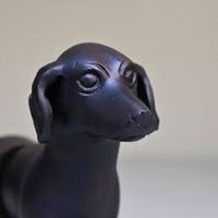 Étagère de bureau pour décoration de la maison moderne personnalisée accessoire de décoration en résine teckel Doxie serre-livres en forme de chien