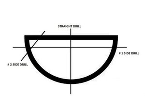 Cuentas facetadas sueltas de piedras preciosas semicirculares de media luna en forma de D de lapislázuli natural para joyería, collar, pulsera, pendientes DIY - Product Image 4