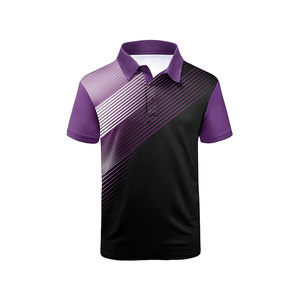 100% algodón personalizado bordado Logo hombres Golf negocios uniforme Color sólido Polo camisa - Product Image 1