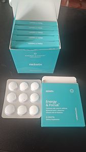 Meilleures ventes L-théanine sans sucre Menthes Vitamine B6 & B12 Soutien Concentration et énergie pour adultes Pas pour les femmes enceintes - Product Image 5