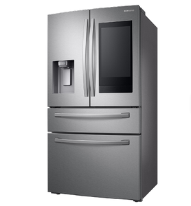 Réfrigérateur à portes françaises d'origine de 28 pieds cubes à 4 portes avec écran tactile en acier inoxydable - Product Image 1