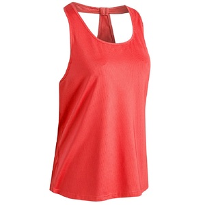 Top corto de verano cómodo para mujer Estilo Chaleco con decoración de encaje para uso en el gimnasio incluye embalaje personalizado - Product Image 4