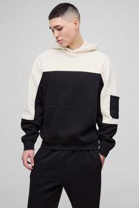 ชุดวอร์มผ้าฝ้าย2ชิ้นสำหรับผู้ชายชุดวอร์มคอลโลโก้ออกแบบได้ตามต้องการ - Product Image 4