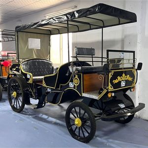 Carruaje de Lujo Eléctrico y de Caballos, Estilo Victoriano Real, para Turismo y Atracciones Ecuestres - Product Image 4