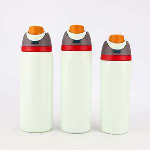 Bouteille isotherme sous vide en acier inoxydable de 600 ml de qualité supérieure, directement de l'usine, avec paille pour boissons sportives - Product Image 5