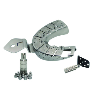 Plateaux d'empreinte dentaire en acier inoxydable de fabrication professionnelle pakistanaise, alimentation manuelle, certifiés CE Classe II, haute qualité - Product Image 6