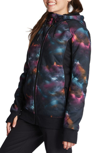 Antiarrugas, transpirable, sudaderas con capucha para mujer OEM Moda Venta caliente Ropa de mujer Diseño personalizado Sublimación Señoras Frente completo - Product Image 3