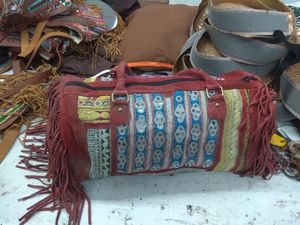 Sac hobo en daim brodé bohème pour femme, sac à bandoulière, motif géométrique, style ethnique, sac à main pour usage quotidien - Product Image 4
