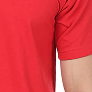 100% algodón hecho tela estilo suelto hombres camiseta deportes manga corta Fitness gimnasio ropa Color bloque OEM Logo personalizado camisetas - Product Image 4