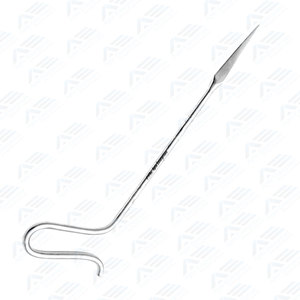 Aiguille à os droite et courbée en acier inoxydable de qualité supérieure, instruments chirurgicaux orthopédiques de classe I, aiguille à os Kutscher Diamond personnalisée - Product Image 5
