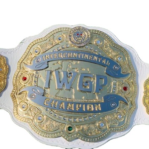 เข็มขัดแชมป์มวยปล้ำแบบหนัก รุ่นสั่งทำพิเศษ ปี 2023 คุณภาพสูง ทำจากหนัง/โลหะผสม สำหรับผู้ใหญ่ เหมาะสำหรับยูโดและเทควันโด 1 ชิ้น - Product Image 1