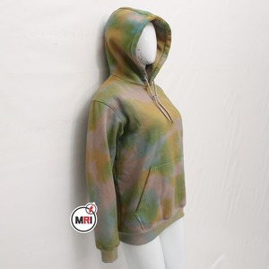 Vente en gros Pull à capuche unisexe surdimensionné imprimé sur mesure Streetwear de gymnastique pour hommes et femmes Training Jogging Winter Tie-Dye Design - Product Image 4