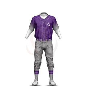 New Custom <b>Baseball</b> Uniform Jersey and Pant <b>Set</b> with Heat-Transfer Printing 100% Polyester Breathable & Quick Dry - Product Image 1