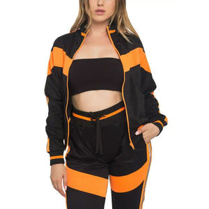 Chándales Deportivos de Poliéster de Alta Calidad para Mujer, Chándales de Invierno, Chándal Tejido, Venta al por Mayor, Fábrica OEM - Product Image 5