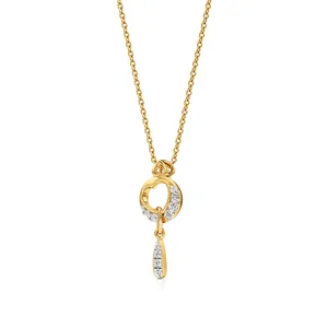 สร้อยคอจี้เพชรรูปหัวใจออโรร่า - Product Image 2