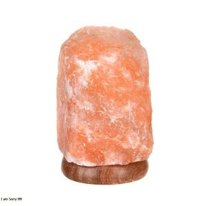 Lámpara de sal de Material orgánico tallado a mano, Bola de noche de cristal, lámpara de sal del himalaya, 3-4 kg - Product Image 5