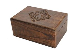 UNIQUE Boîte Sadaquah en bois pour le Ramadan Cadeaux de la Mosquée du Croissant Islamique Tirelire Eid Mubarak Comptoir - Product Image 3