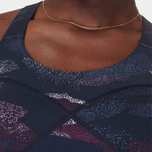 Sujetador deportivo de talla grande con estampado personalizado de alta calidad para mujer, transpirable y sostenible para uso en el gimnasio, OEM disponible - Product Image 6