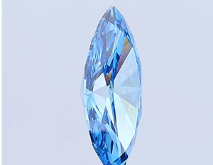 เพชรเลี้ยงในห้องปฏิบัติการทรงบริแอนท์คัท สีฟ้า น้ำหนัก 2.0 กะรัต เกรด VVS พร้อมใบรับรอง IGI ขนาด 12.77x6.97x4.21 มม. สำหรับจี้ แหวน สร้อยคอ ขายส่ง - Product Image 3