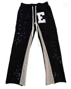 Pantalones Deportivos Holgados de Algodón 100% Personalizables al por Mayor, Pantalones Deportivos Bordados, Lisos Teñidos, Impermeables, Talla Grande para Primavera - Product Image 2