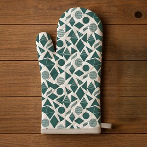Thick Cotton <b>Oven</b> <b>Gloves</b> Heat Resistant Quilted Kitchen Mitts for Cooking Baking Roasting & BBQ - Product Image 1