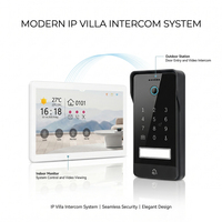 Sistema de Videoportero IP Hiwink 2K para Viviendas con 8 Monitores Interiores, 4 Unidades Exteriores, Detección por Radar y Control de Acceso Inteligente