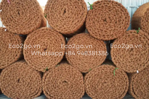 Wholesale Eco-friendly Coconut <b>Fiber</b> Mat Plain Style Washable Reversible Custom Sizes Vietnam High Quality Best Price - Product Image 3