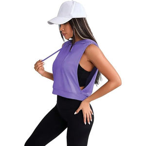 เสื้อฮู้ดผู้หญิงแขนยาวผ้าฟลีซ ผลิตจากโรงงานโดยตรง ผ้าฝ้าย 100% รับผลิตแบบ OEM สกรีนโลโก้ได้ ระบายอากาศดี นุ่มสบาย สั่งซื้อจำนวนมากได้ - Product Image 2