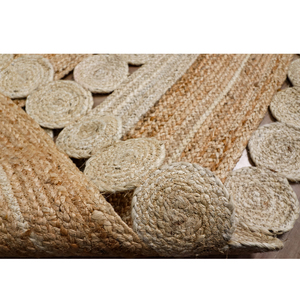 Alfombra de Yute Lavable Moderna Tejida a Mano Personalizada, Diseño Atractivo, Exportador Indio, Revestimiento para Piso de Uso Doméstico - Product Image 2