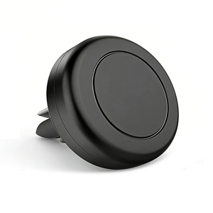 Support magnétique universel pour téléphone de voiture en plastique ABS, fixation sur grille d'aération ou tableau de bord - Product Image 1