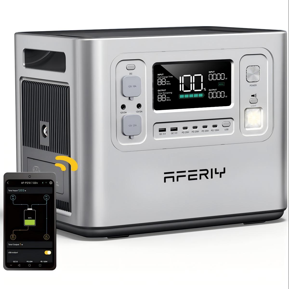 Silver P210 2400 Вт уличный генератор для хранения энергии Lipo зарядное устройство портативная электростанция Lifepo4