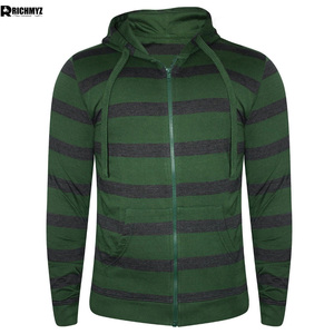 Sweat à capuche zippé pour homme personnalisé, respirant, tendance, vente en gros de sweats à capuche et de sweat-shirts, sweats à capuche oversize à fermeture éclair pour la rue, à vendre - Product Image 1