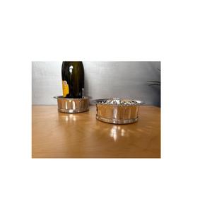 Luxury Stainless Steel Nickel Plated Bottle Coaster <b>for</b> Dining Table <b>Home</b> <b>Bar</b> Kitchen Decor Handmade Durable <b>Bar</b> <b>Accessories</b> Set - Product Image 1
