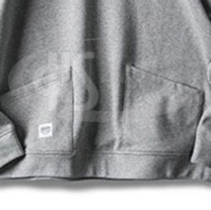 Sudadera con Capucha de Alta Calidad, Cuello Redondo, Sin Cordones, Corte Regular, para Hombre, Poliéster/Algodón, Transpirable para Invierno - Product Image 5