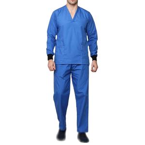 Unisex Fashionable Medical Scrubs Custom Hospital Uniforms for <b>Doctor</b> & Nurse Woven Fabric Lab Scrub Suit <b>Set</b> for Men 2026 - Product Image 1