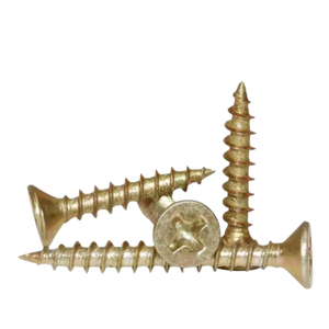 Vis à bois à tête plate solide et lisse Clous à toiture résistants à la rouille Attaches sur commande Fabricant du Vietnam Carbone durable - Product Image 1