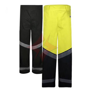 Salopette personnalisée, classe 1 ANSI, imperméable, tissu personnalisé, vêtements de travail industriels, vêtements de sécurité haute visibilité, fluorescent - Product Image 1