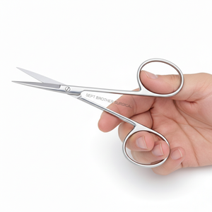 Ciseaux chirurgicaux de qualité médicale professionnelle en acier inoxydable, droits, tranchants/ciseaux irisés pour hôpitaux, laboratoires et cliniques - Product Image 2