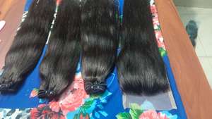 Vente en gros HD Extensions de cheveux vierges indiens Remy alignés sur les cuticules pour femmes noires Faisceaux de cheveux humains bruts - Product Image 6