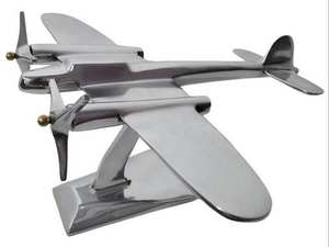 ตกแต่งโต๊ะด้วยเครื่องประดับอะลูมิเนียมรูปเครื่องบิน สำหรับตกแต่งบ้าน คุณภาพการเคลือบผิวที่ดีที่สุด - Product Image 6