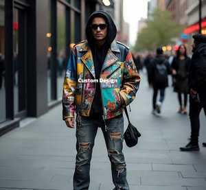 Design et fabrication de mode en cuir personnalisés basés aux États-Unis Vêtements en cuir sur mesure Designer et fournisseur de gros USA - Product Image 3