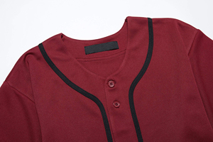 Camiseta de Béisbol 100% Poliéster en Talla Adulto, Personalizable, Color Sólido, para Equipos Deportivos, Precio Razonable - Product Image 6