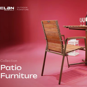 Chaise d'intérieur en plastique pour restaurant à maison moderne, fabricant de gros, décoration à bas tarif au Vietnam, chaise à ossature métallique pour camping - Product Image 1